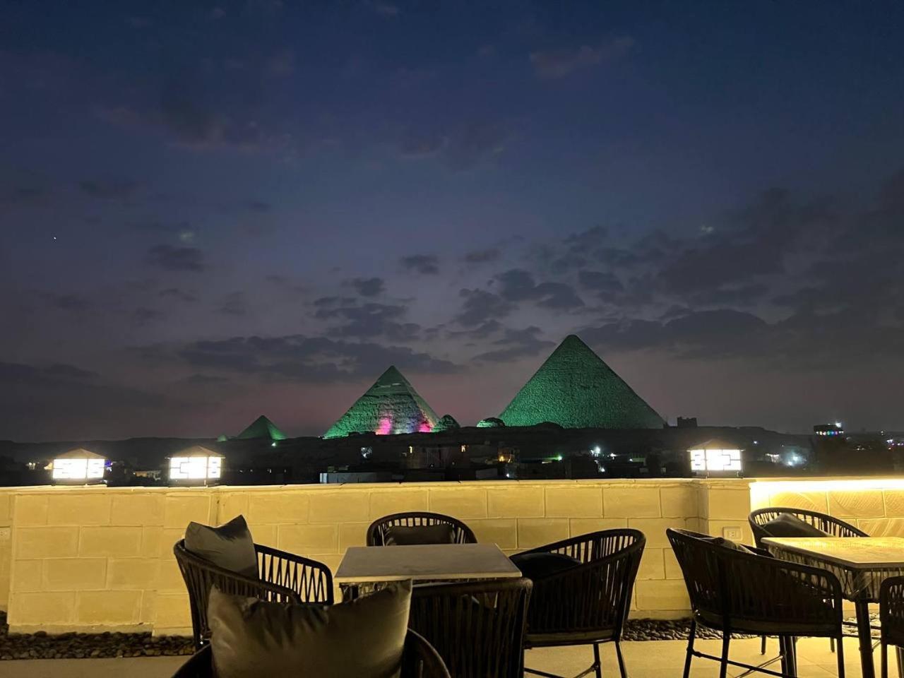 Maro Pyramids Hotel Kafret el-Gabal Exteriör bild