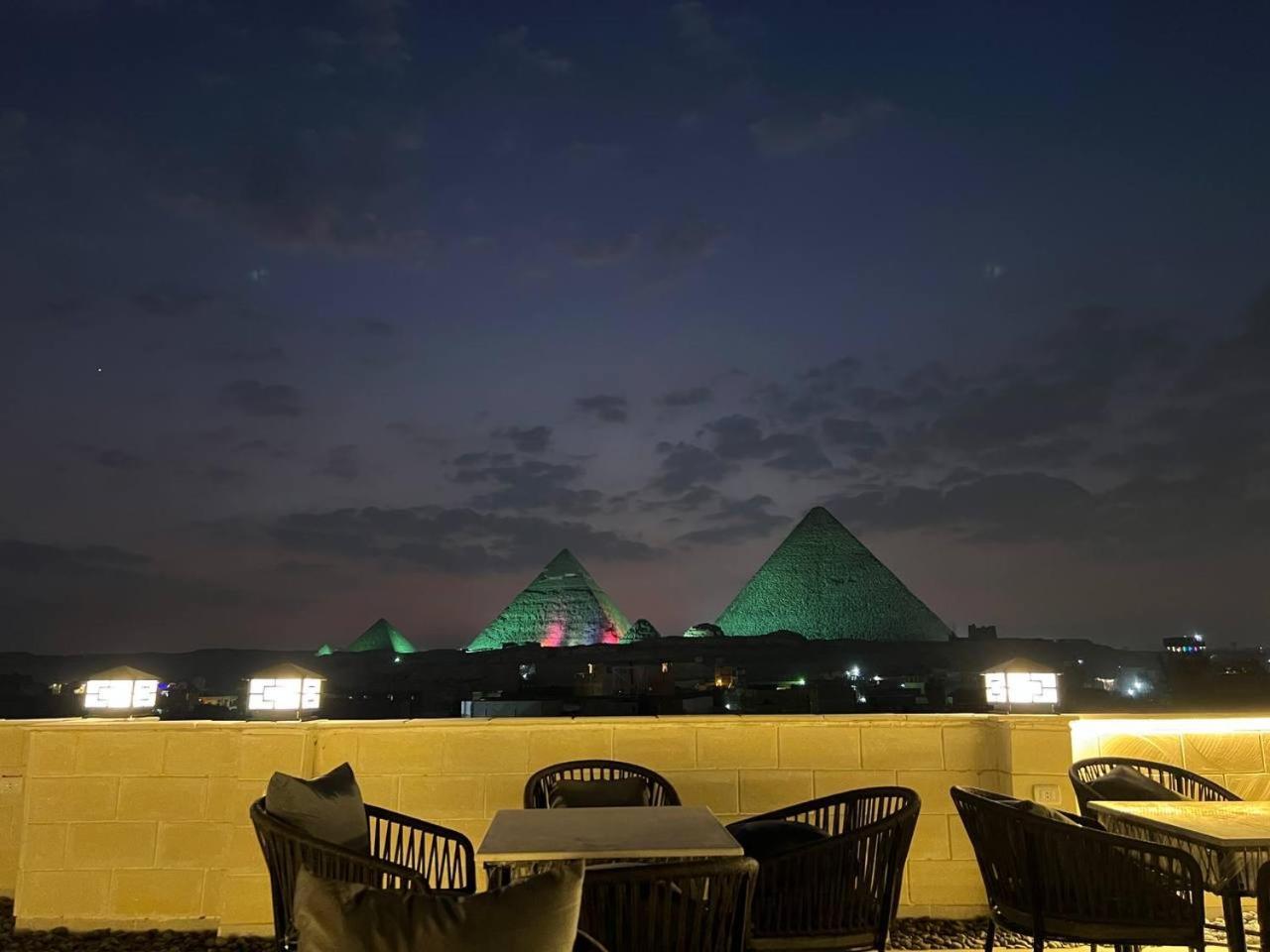 Maro Pyramids Hotel Kafret el-Gabal Exteriör bild